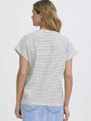 Fransa T-shirt - off/sort stribet - Dame - T-shirts - FRANSA