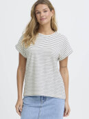 Fransa T-shirt - off/sort stribet - Dame - T-shirts - FRANSA