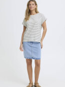 Fransa T-shirt - off/sort stribet - Dame - T-shirts - FRANSA