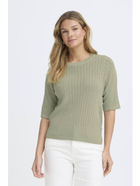 Fransa Strik - Desert Sage  - Lækre striktrøjer til kvinder - FRANSA