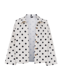 Black Colour skjortejakke - sand/dot - Denim jakker - Black Colour