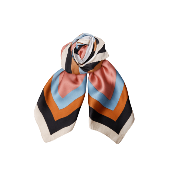 Black Colour Tørklæde - Multi/Stribet - Tørklæder - Black Colour