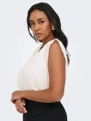 Only Carmakoma Top - hvid - Overdele til Plus size - ONLY CarmaKoma