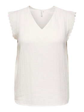 Only Carmakoma Top - hvid - Overdele til Plus size - ONLY CarmaKoma