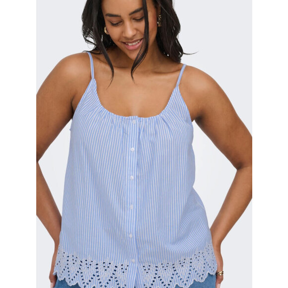 Only Carmakoma Top - Overdele til Plus size - ONLY CarmaKoma