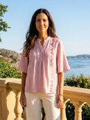 Prepair Bluse - rosa - Dame - Bluser - PREPAIR