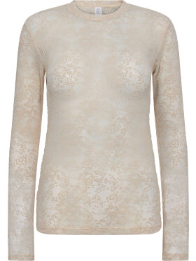 Hype The Detail Bluse - lys sand - Dame - Bluser - Hype The Detail 