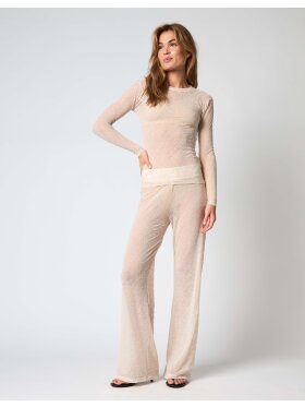 Hype The Detail Bluse - lys sand - Dame - Bluser - Hype The Detail 