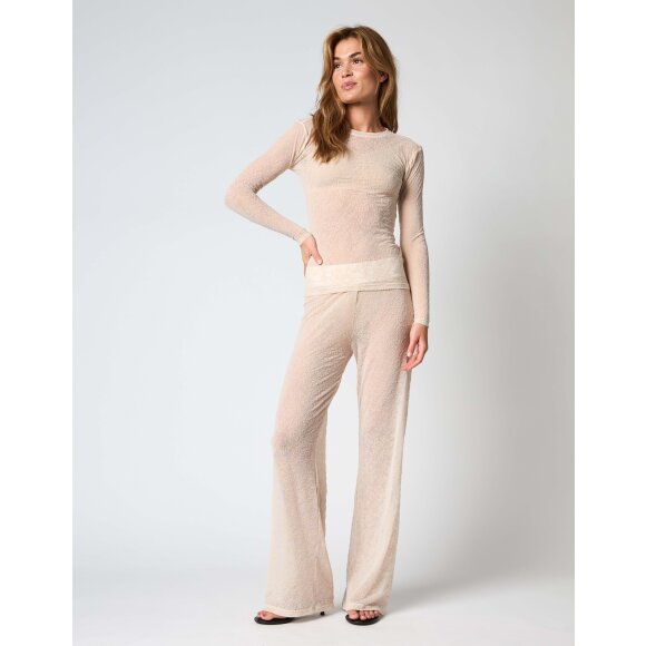 Hype The Detail Bluse - lys sand - Dame - Bluser - Hype The Detail 