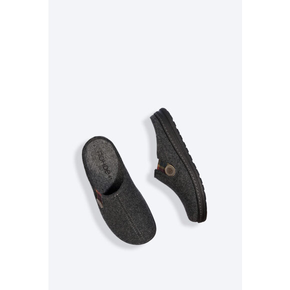 Rohde hjemmesko - grå - Herre - Hjemmesko - Rohde Rohde hjemmesko - grå - Herre - Hjemmesko - Rohde