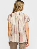 2-biz bluse - rosa stribet - Dame - Bluser - 2-Biz