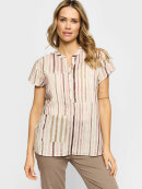 2-biz bluse - rosa stribet - Dame - Bluser - 2-Biz