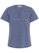 Part Two T-shirt - blå/hvid Stribet - Dame - T-shirts - Part Two