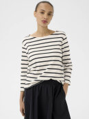 Part Two bluse - off/navy - Stribet - Dame - Bluser - Part Two