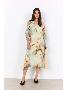 Soyaconcept Kjole - blomstret - Mellemlange kjoler - Soyaconcept 
