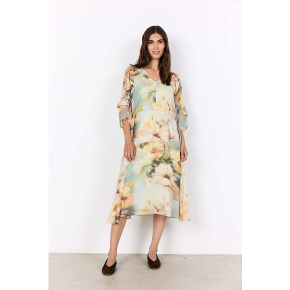 Soyaconcept Kjole - blomstret - Mellemlange kjoler - Soyaconcept 