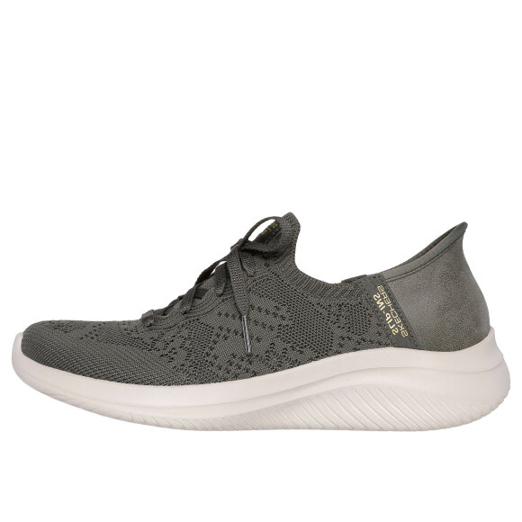 Skechers sneakers - oliven - Slip-ins - Sneakers til dame - Skechers