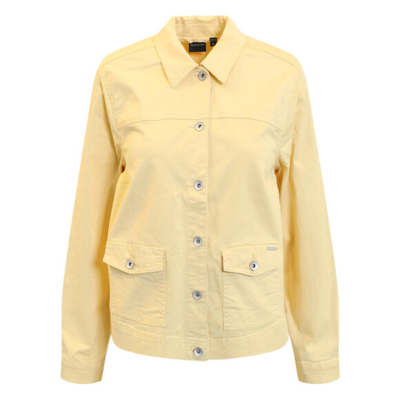 Brandtex Jakke - gul - Denim jakker - Brandtex