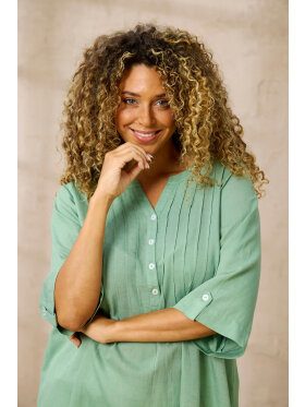 Zhenzi tunika - grøn - Overdele til Plus size - Zhenzi Zhenzi tunika - grøn - Overdele til Plus size - Zhenzi