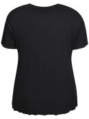 Zhenzi t-shirt - sort - Overdele til Plus size - Zhenzi