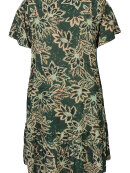 Zhenzi kjole - grøn mix - Kjoler til plus size kvinder - Zhenzi