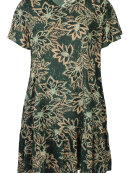 Zhenzi kjole - grøn mix - Kjoler til plus size kvinder - Zhenzi
