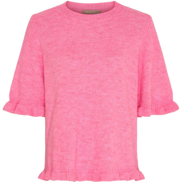 Marta Strik - pink - Lækre striktrøjer til kvinder - MARTA
