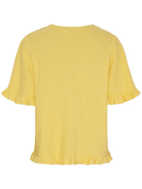 Marta Strik - gul - Lækre striktrøjer til kvinder - MARTA