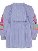 Marta Skjorte stribet/brodering  - Skjorter til kvinder - MARTA