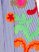 Marta Skjorte stribet/brodering  - Skjorter til kvinder - MARTA