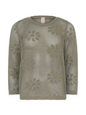 Skovhuus Strik - oliven - Lækre striktrøjer til kvinder - Skovhuus