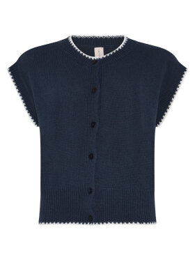 Skovhuus Cardigan - marine - Lækre striktrøjer til kvinder - Skovhuus