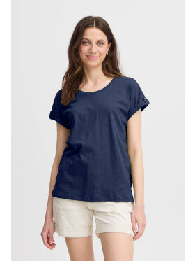 Fransa T-Shirt - navy - Dame - T-shirts - FRANSA