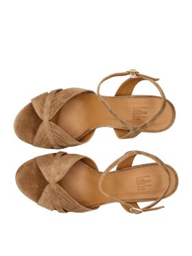 Billi bi høj sandal - tabac - Dame - Sandaler - Billi bi