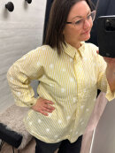 Cassiopeia bluse - gul - Overdele til Plus size - CASSIOPEIA Cassiopeia bluse - gul - Overdele til Plus size - CASSIOPEIA