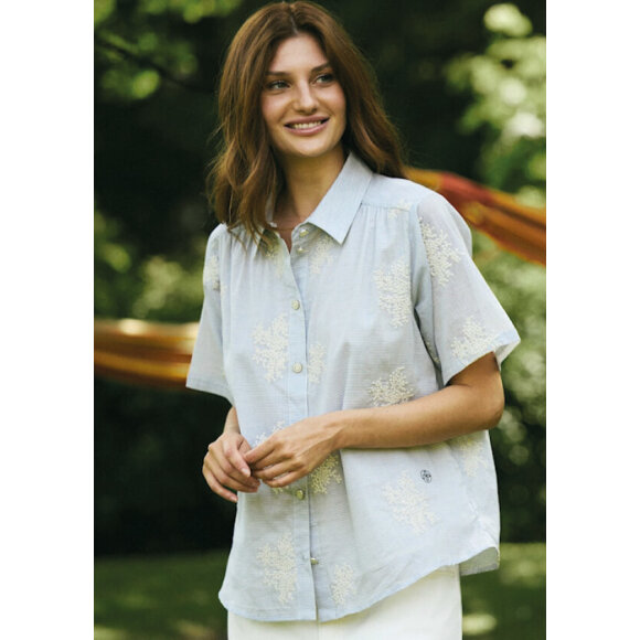 Soulmate Skjorte - stribet/brodering - Skjorter til kvinder - Soulmate