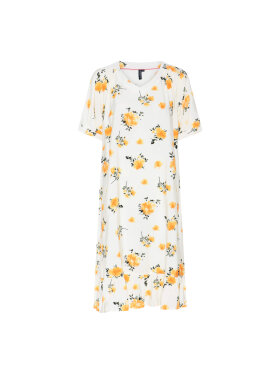 Soulmate Kjole - gul/blomstret - Mellemlange kjoler - Soulmate