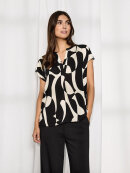 Soyaconcept Bluse - off/sort - Dame - Bluser - Soyaconcept 