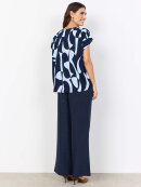 Soyaconcept Bluse - navy/lyseblå - Dame - Bluser - Soyaconcept 