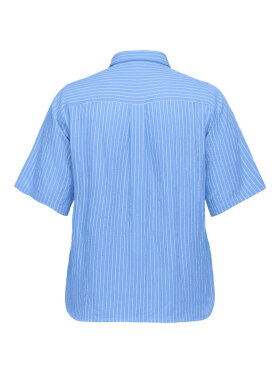 Only Carmakoma skjorte - Stribet  - Overdele til Plus size - ONLY CarmaKoma