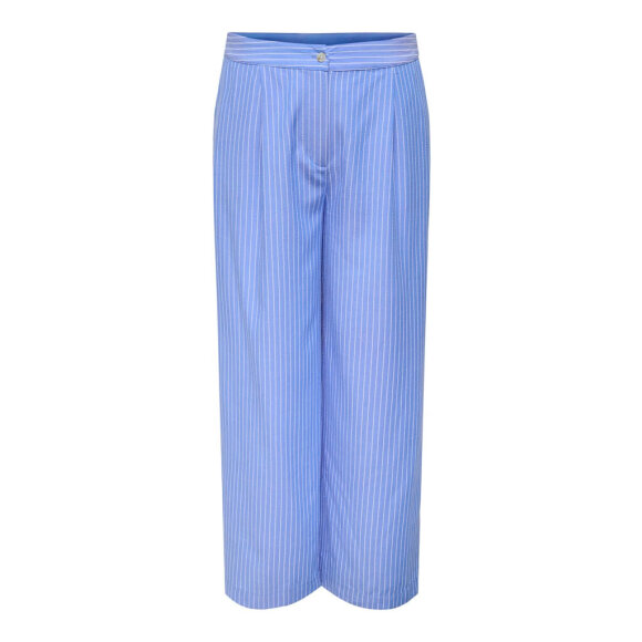 Only Carmakoma bukser - Stribet  - Plus size bukser til kvinder - ONLY CarmaKoma