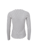 Black Colour Bluse Mesh - off/dot - Dame - Bluser - Black Colour Black Colour Bluse Mesh - off/dot - Dame - Bluser - Black Colour