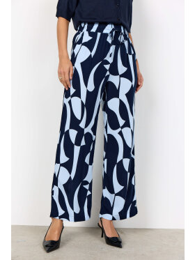 Soyaconcept Buks - navy/lyseblå - Dame - Bukser  - Soyaconcept 