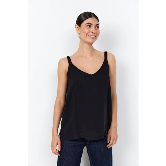 Soyaconcept Top - sort - Toppe til dame - Sommertoppe mm. - Soyaconcept 