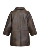 Love & Divine Skindjakke - brun - Skjortejakker - dame - love & divine