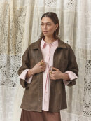 Love & Divine Skindjakke - brun - Skjortejakker - dame - love & divine