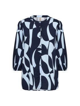 Soyaconcept Skjorte navy/lyseblå - Skjorter til kvinder - Soyaconcept 