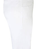 Zhenzi bengalin jazzy - hvid - Plus size bukser til kvinder - Zhenzi