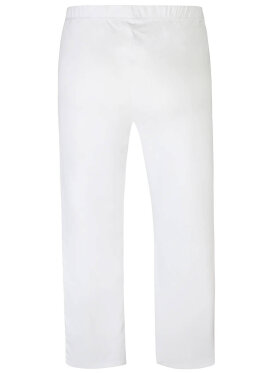 Zhenzi bengalin jazzy - hvid - Plus size bukser til kvinder - Zhenzi