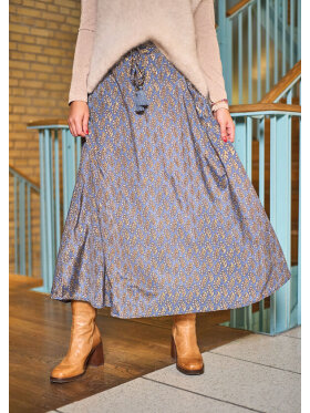 Black Colour Nederdel - blå/mønster - Dame - Nederdele - Black Colour